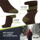 thumbnail image 4 of Calcetines de senderismo térmicos de lana Merino Alvada, 3 pares, 4 of 5