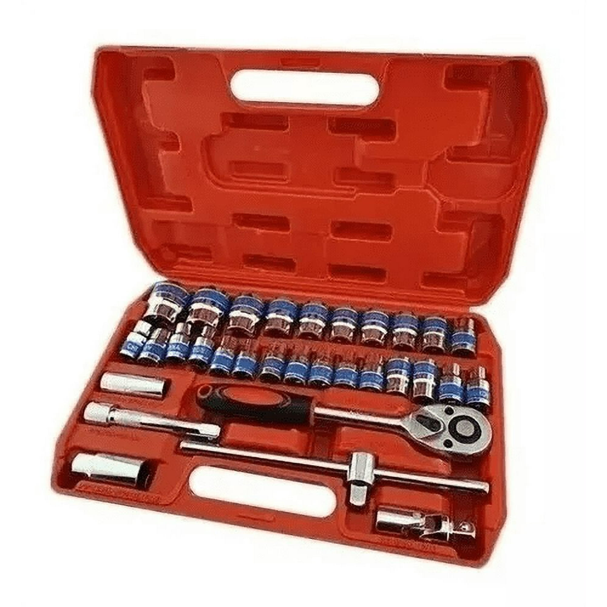 Genérico - Juego De Llaves Dados Cuadrante 1/2 Pulgada 32 Piezas