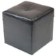 thumbnail image 5 of Living Emanuel 3 Cuerpos Y 2 Poufs - Cuero Sintético Pu Negro, 5 of 6