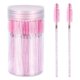 thumbnail image 2 of Xiao Hua Paquete de 100 Cepillos de Pestañas Desechables Rosas, con Caja de Almacenamiento, Peine de Cejas Desechable, Cepillo en Espiral Cepillo de Pestañas de color, 2 of 4
