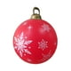 thumbnail image 2 of Bola Inflable De Navidad Bola Inflable Gigante De Navidad Para El árbol De A?o Nuevo Porche Copos De Nieve, 2 of 5