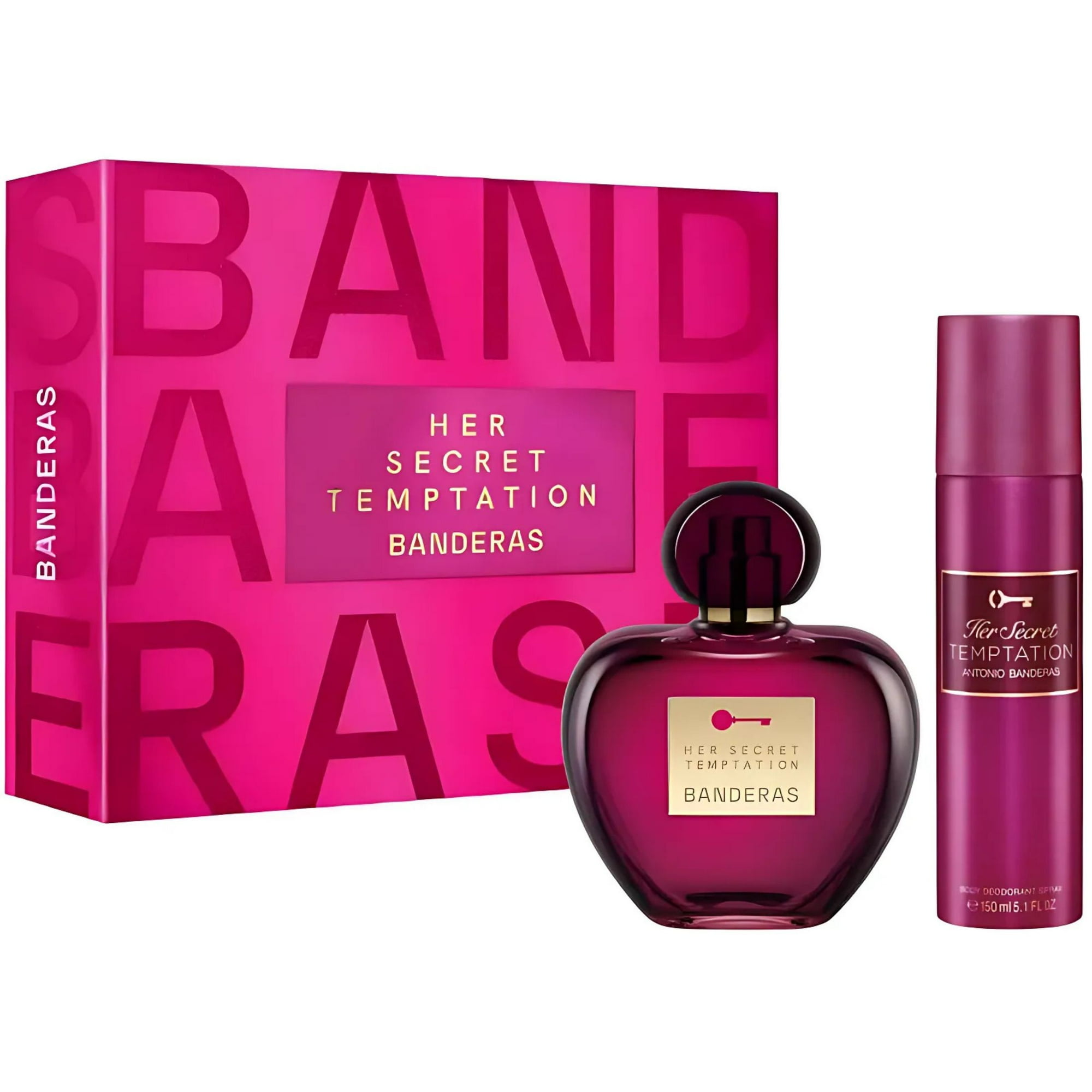 Antonio Banderas - Her Secret Temptation Estuche Edt 80ml+desodorante 150ml