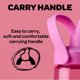 thumbnail image 4 of Botella de agua CamelBak Crayola Chug Tritan Renew de 750 ml, color rosa, 4 of 7