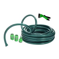 Importclick - Manguera Reforzada 1/2 Pulgada Rollo 20 Mts Pistola Acoples