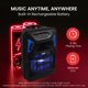 thumbnail image 5 of Sistema de PA Pyle 20 cm 400 W Bluetooth con Luces LED, 5 of 7