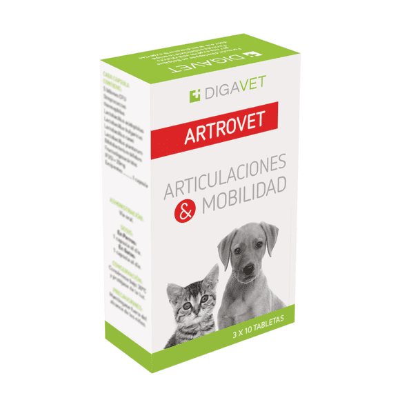 ArtroVet Articulaciones Movilidad Digavet 30 comp