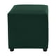 thumbnail image 1 of Pouf Cali 1c Felpa 30 Verde Botella, 1 of 4