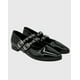 thumbnail image 3 of Ballerina para mujer plana charol Negro, 3 of 4