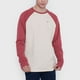 thumbnail image 3 of Polera Hombre Manga Larga Raglan Rojo Corona, 3 of 5