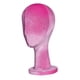 thumbnail image 5 of Cabeza Femenina Maniquí Sombrero Peluca Soporte De Exhibición Para Auriculares Gafas Sombrero De Halloween Rosa Rojo, 5 of 5