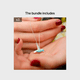 thumbnail image 1 of Gorgeous Blue Hummingbird Pendant Necklace - Perfect for Women's Stylish Look!, 1 of 4