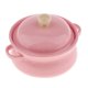 thumbnail image 4 of Miniatura De La Casa De Mu?ecas 1:12 Cocina De Juguete Metal Pink Pot Sopa Pot, 4 of 5