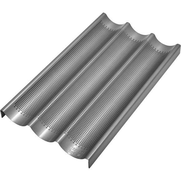 Chicago Metallic Commercial II Nonstick Perforated Baguette Pan
