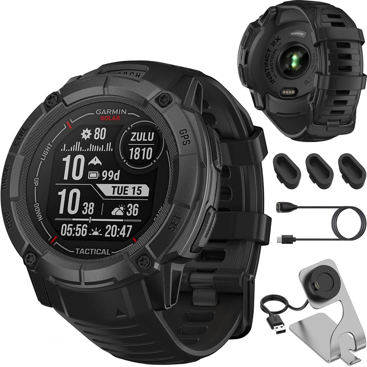 Reloj Inteligente Gps Garmin Instinct 2x Solar Tactical Edition
