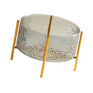 Bothyi - Cesta De Frutas, Bandeja Cilíndrica Redonda Para Servir, Para Restaurante, Sala De Estar, Hotel, Gris