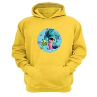 Genérico - Polerón Canguro Fabrica De Monstruos Amarillo Talla S Unisex