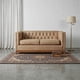 thumbnail image 1 of Sofa Roma 2C Cuero Colorado Beige, 1 of 5
