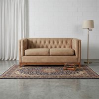 Latam Home - Sofa Roma 2C Cuero Colorado Beige