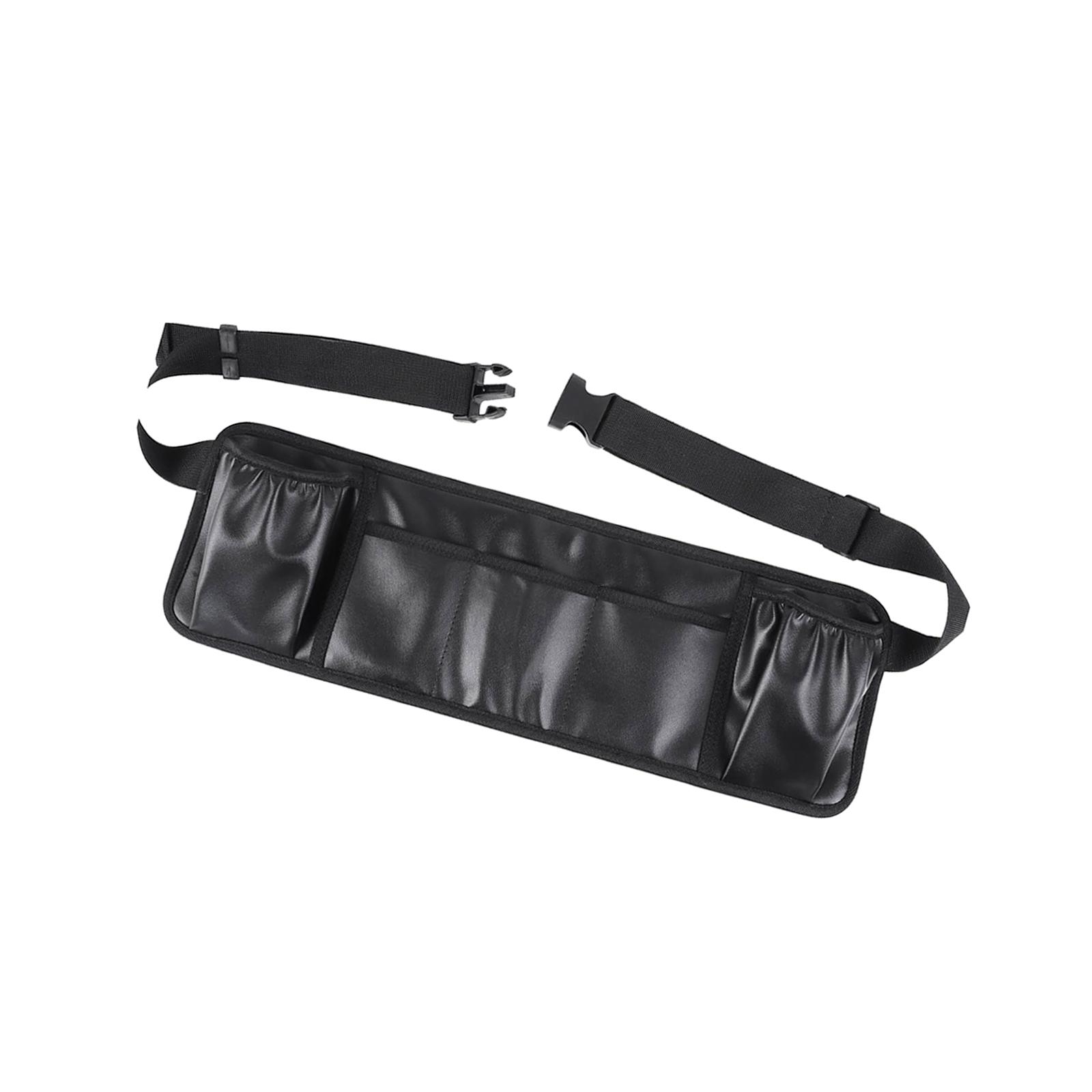 Magideal - Riñonera De Peluquería, Cinturón Ajustable, Portaherramientas De Peluquería, Estuche De Tijeras De Peluquería Con Múltiples Bolsillos Para Profesional