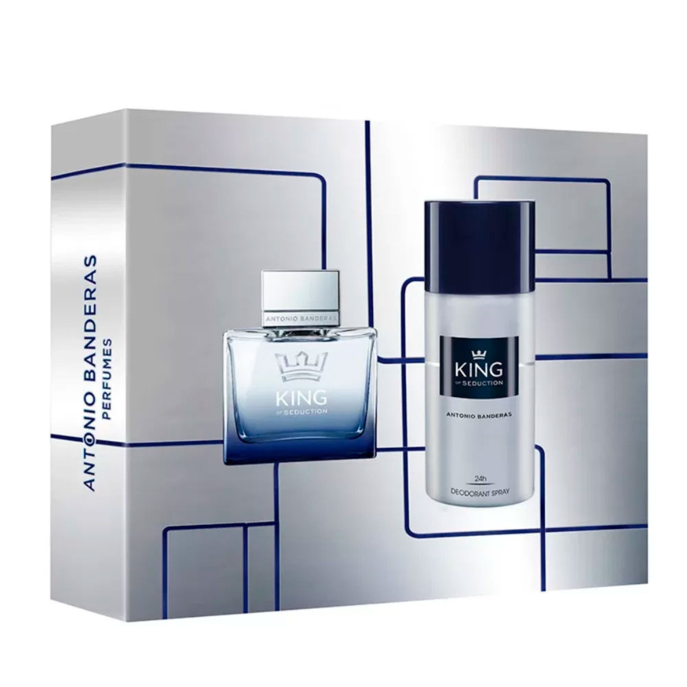Antonio Banderas - King Of Seduction Estuche Edt 100Ml+Desodorante 150Ml