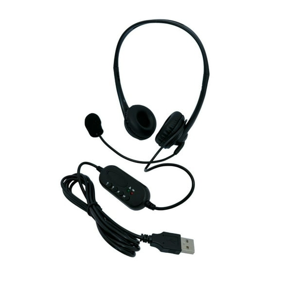 Auriculares Call-Center Micrófono USB Tm100559 Tecmaster