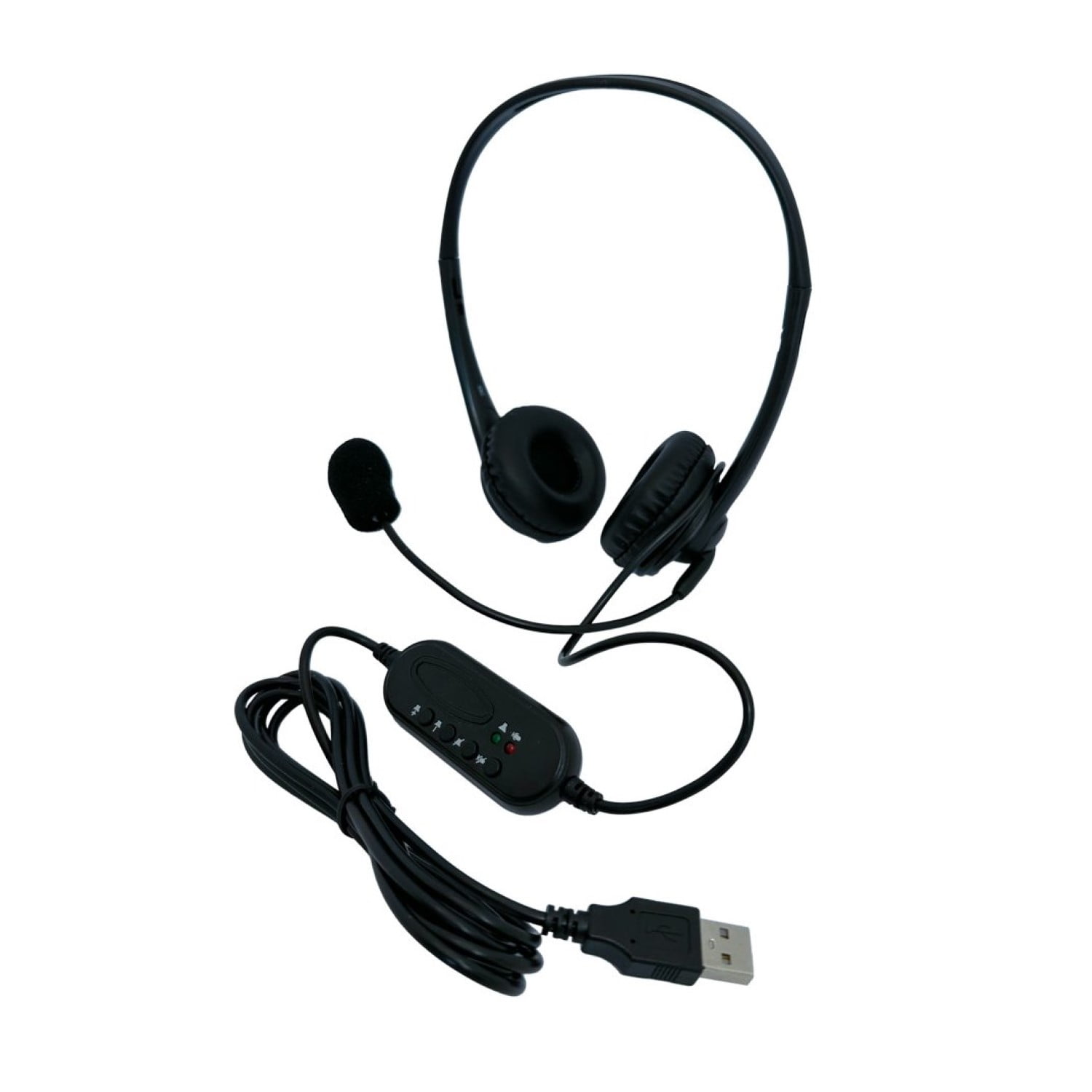Auriculares Call-center Micrófono Usb Tm100559 Tecmaster