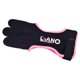 thumbnail image 4 of Guantes De Tiro Con Arco Guante De Cuero Con 3 Dedos Para Arco Compuesto Recurvo Negro Rosa S, 4 of 5