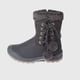 thumbnail image 2 of Bota Pom Pom Negro Cellina, 2 of 5