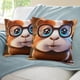 thumbnail image 3 of Cuy Fundas de almohada de terciopelo con tema, regalos de funda de almohada, decoración para el hogar, cojín de lanzar, regalo de cumpleaños para fans y parejas.56*56cm., 3 of 6