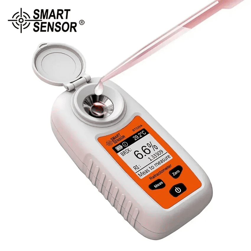 Smart Sensor - Refractometro Brix 0-35 Digital Lcd