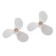 thumbnail image 4 of 2x Marine Boat Propeller 7 1 / 2x7-BA, 4-5-6 Hp Outboard For Yamaha, 4 of 5