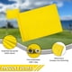 thumbnail image 2 of Bandera de Golf KINGTOP Lisa Amarilla 20x14 cm Nylon 420D Paquete de 1, 2 of 8