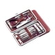 thumbnail image 3 of Cortaúñas Set De Aseo Regalos Set De Herramientas De Manicura Para Novio Mujeres Ancianos Rojo, 3 of 3