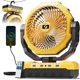 thumbnail image 1 of Ventilador de Camping FRIZCOL 3 en 1 Recargable 24000mAh con Luz Amarilla, 1 of 6