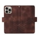 thumbnail image 4 of Carcasa FOXDOCK iPhone 15 Pro de cuero PU, diseño acolchado clásico, protección contra caídas y rayones, 4 of 5