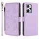 thumbnail image 2 of Funda Cartera Mariposa para [Xiaomi Redmi Note 12 Pro Plus] con Soporte y Cremallera Morado claro, 2 of 6