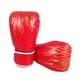 thumbnail image 5 of Guantes de boxeo para niños adultos Thai caseing Thai Sparring Kickboxing Guantes PU Cuero Punzonado Heavy Bag , ROJO, adulto Rojo Adulto, 5 of 5