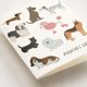 thumbnail image 2 of Tarjeta de agradecimiento Minted 13 cm Pooches Gracias 5x7, 2 of 5