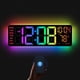 thumbnail image 1 of Reloj de pared YISILE de 16" con RGB, alarma dual y control por voz, 1 of 6