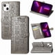 thumbnail image 2 of Funda Cartera FOXDOCK para iPhone 13 Mini , Flip PU con Relieve de Gatos y Perros, Tarjetero y Soporte, 2 of 6