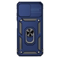 Estuche Gangxun Para Samsung Galaxy A02S, Soporte Giratorio 360°, Estilo Mecánico Y Magnético