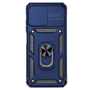 Estuche Gangxun Para Samsung Galaxy A02S, Soporte Giratorio 360°, Estilo Mecánico Y Magnético