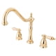 thumbnail image 1 of Grifo de cocina Kingston Brass Heritage de 8 pulgadas, instalación central, 1 of 2