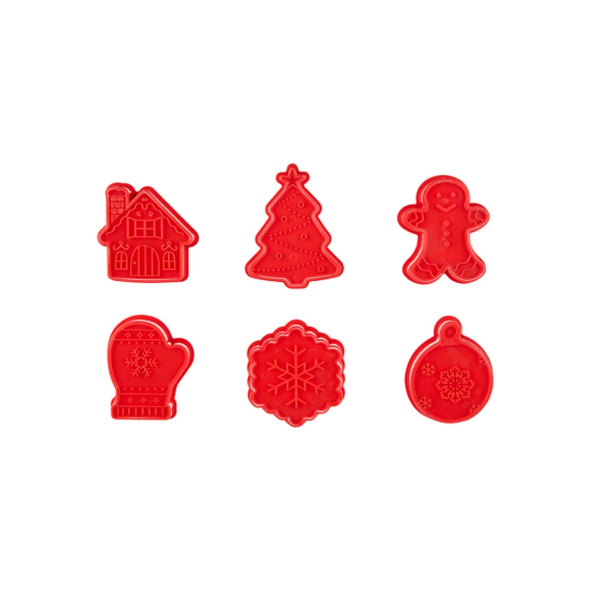 Set De 3 Moldes De Galleta Navideña, Producto Surtido, 1 Un Holiday Time