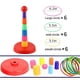 thumbnail image 1 of Children Outdoor Fun & Toy Sports Circle Ferrule Stacked Layers Game Parent-Child Interactive Ferrule Throwing Game Kids, 1 of 4
