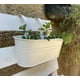 thumbnail image 3 of Colgante Doble Metalico XL Crema, 3 of 3