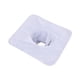thumbnail image 1 of Toalla De SPA Con Orificio Para La Cara, Lavable Para La Piel, Toalla De Masaje De Vapor Suave, Blanca, 1 of 5
