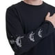 thumbnail image 4 of Polera Mangas Estampadas Negro negro 2XL, 4 of 4