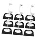 thumbnail image 5 of 9 Piezas Golf Putt Cup Cup Interior Portable Train Ayuda Con Patio De Bandera Holce Al Aire Libre Negro, 5 of 5