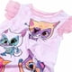 thumbnail image 4 of Camisón Disney SUPER KITTIES FUN para niñas de poliéster 4T, 4 of 7